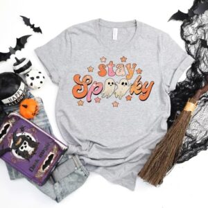 Stay Spooky Shirt Spooky Vibes Halloween T-Shirt