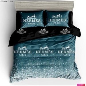 Hermes Bedding Sets Duvet Cover Bedroom Luxury Brand Bedding Bedroom 116