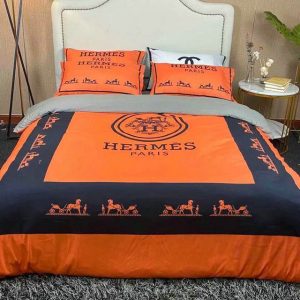 Hermes Paris Luxury Brand Type Bedding Sets 014