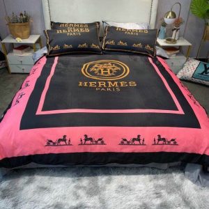 Hermes Paris Luxury Brand Type Bedding Sets 017