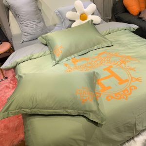 Hermes Paris Luxury Brand Type Bedding Sets 022