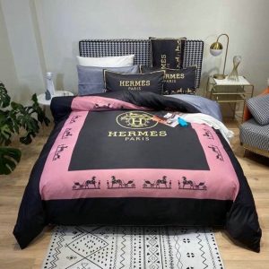 Hermes Paris Luxury Brand Type Bedding Sets 077