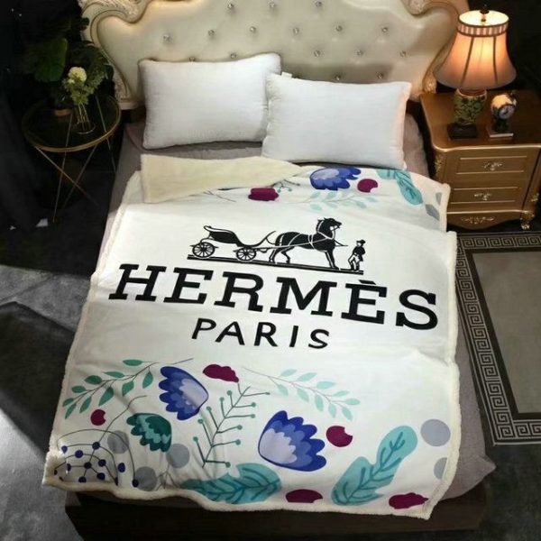 Hermes Paris Luxury Brand Type Bedding Sets 083