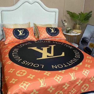 LV Sp Type Bedding Sets Duvet Cover LV Bedroom Sets Luxury Brand Bedding 157