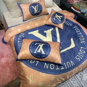 LV Sp Type Bedding Sets Duvet Cover LV Bedroom Sets Luxury Brand Bedding 158