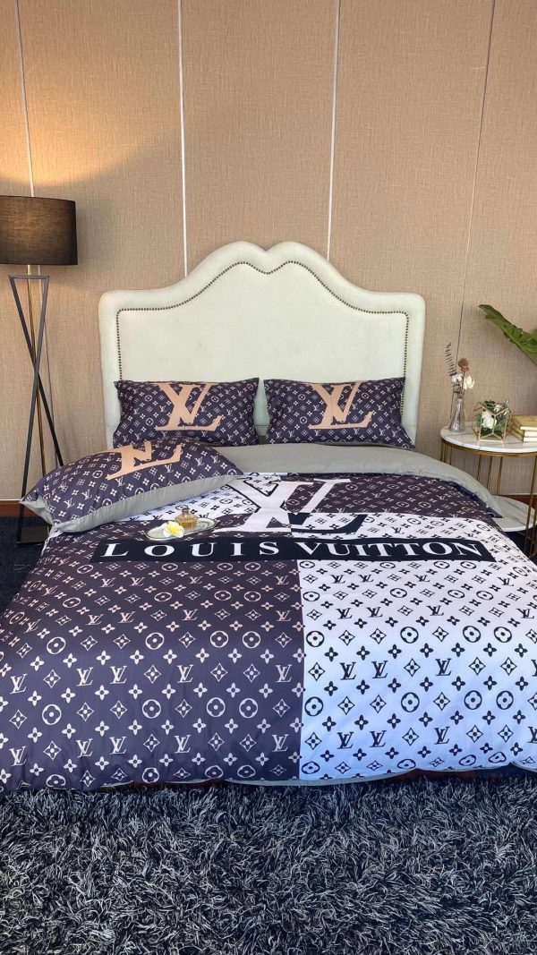 LV Sp Type Bedding Sets Duvet Cover LV Bedroom Sets Luxury Brand Bedding 207