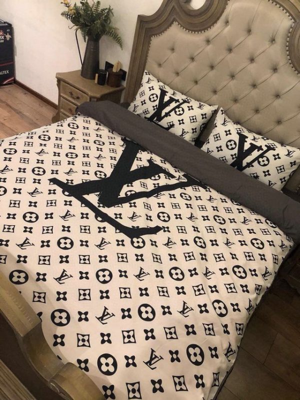 LV Type Bedding Sets LV Luxury Brand Bedding 276