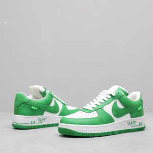 New Arrival LV Air Force AF015 White And Green