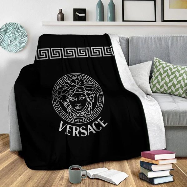 Black & White Versace Blanket 002