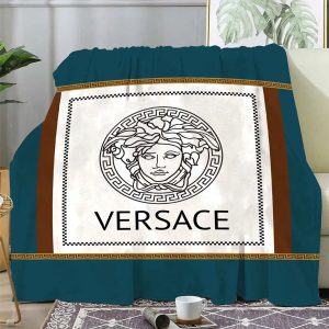 Blue Sapphire Versace Blanket 011