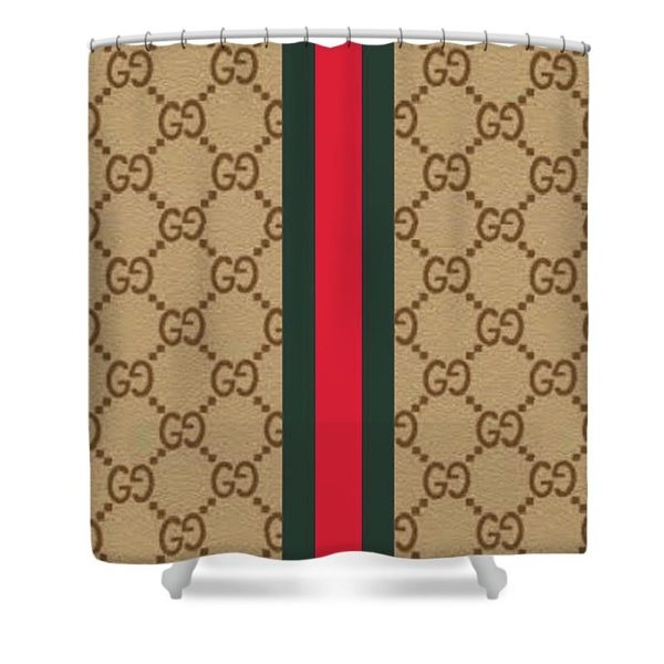 Gucci Pattern Shower Curtain 030