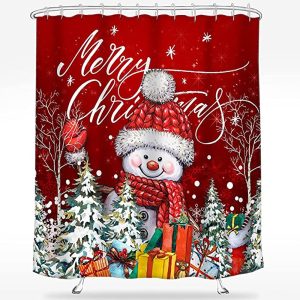 Merry Christmas Shower Curtain 081