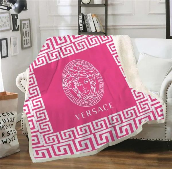 Pink Versace Blanket 037