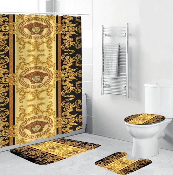 Royal All Signature Details Versace Shower Curtain Set 021