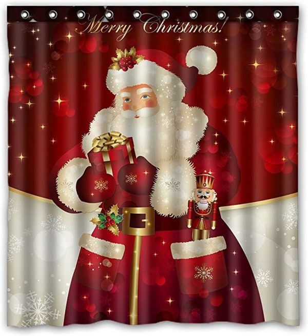 Santa Claus Shower Curtain 094