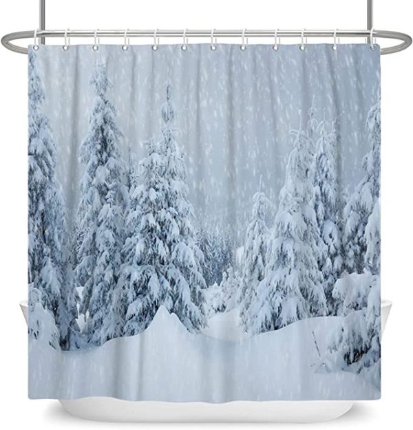 Winter Forest Shower Curtain 101